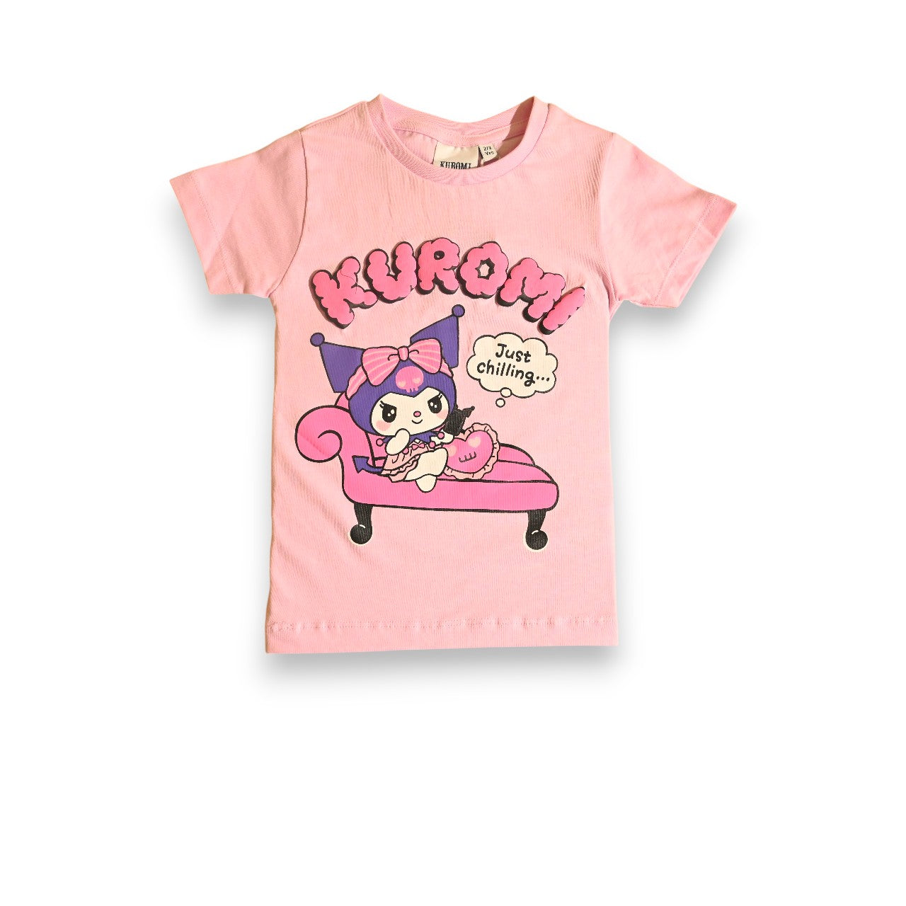 KUROMI GIRLS T-SHIRT & SHORT SET