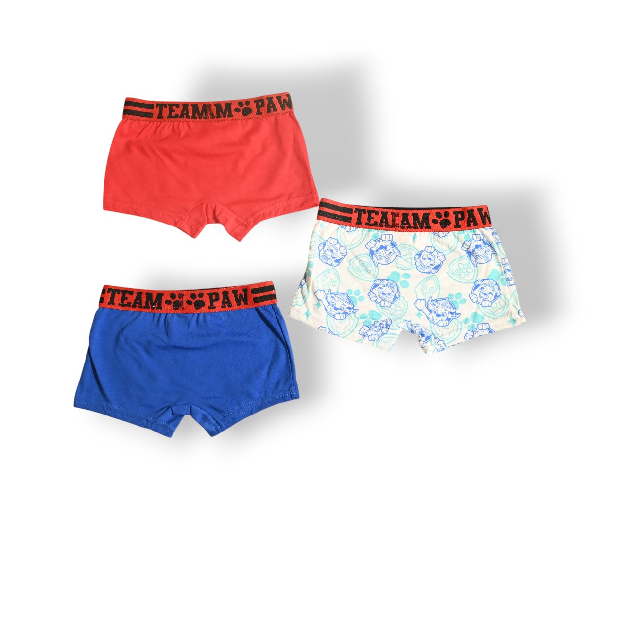 PAW PATROL 3PCS BOYS BOXER , 65%polyester,35%cotton