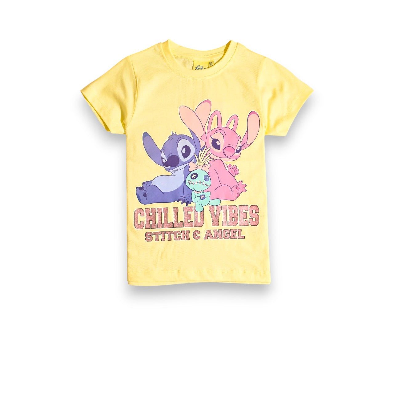 LILO & STITCH GIRLS T-SHIRT & SHORT SET