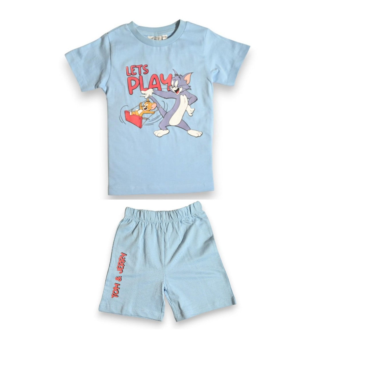Tom And Jerry BOYS T-SHIRT & SHORT SET
