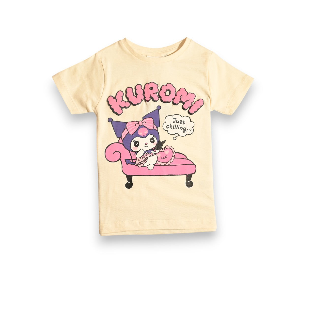 KUROMI GIRLS T-SHIRT & SHORT SET