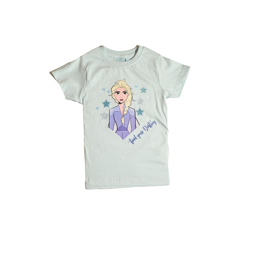 FROZEN GIRLS T-SHIRT & SHORT SET