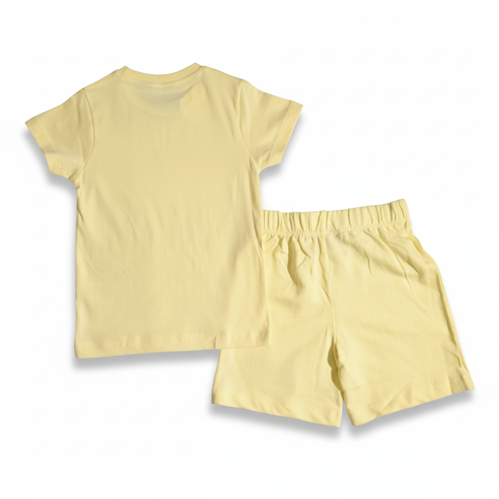 PINEAPPLE DANCE | GIRL'S T-SHIRT & SHORTS SET | 100% COTTON