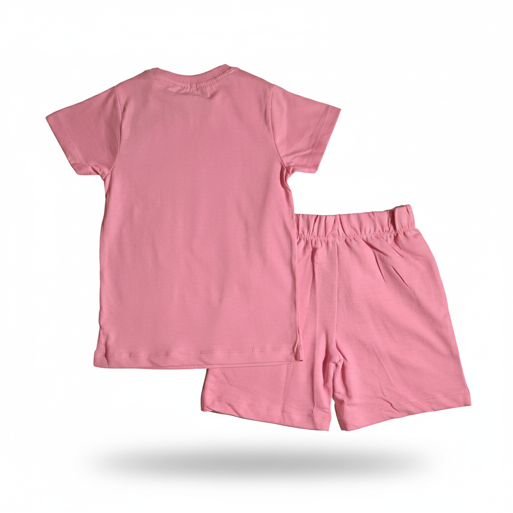 PINEAPPLE DANCE | GIRL'S T-SHIRT & SHORTS SET | 100% COTTON