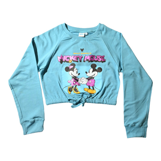 Mickey Girls Crop Sweattshirt