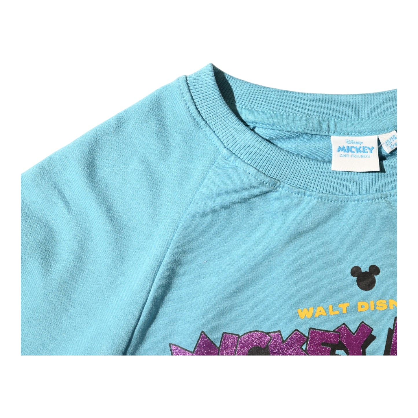 Mickey Girls Crop Sweattshirt