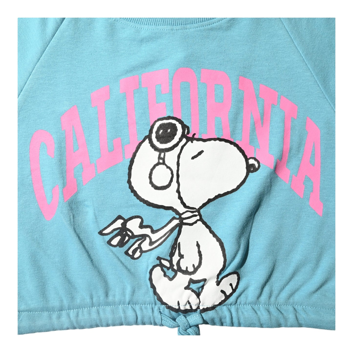 Snoopy Girls Crop Sweattshirt