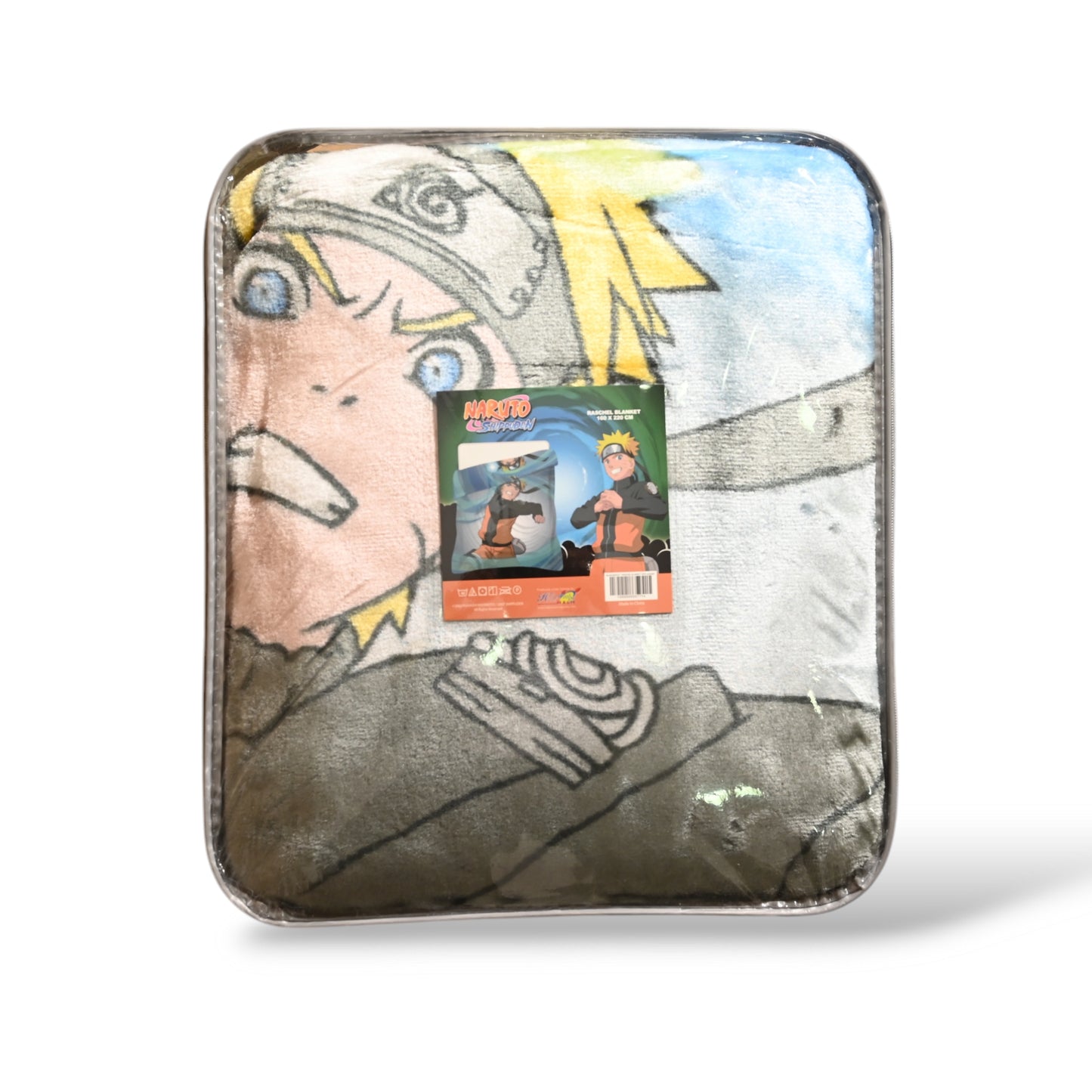 Naruto Raschel Blanket - 160 x 220 cm, 100% Polyester