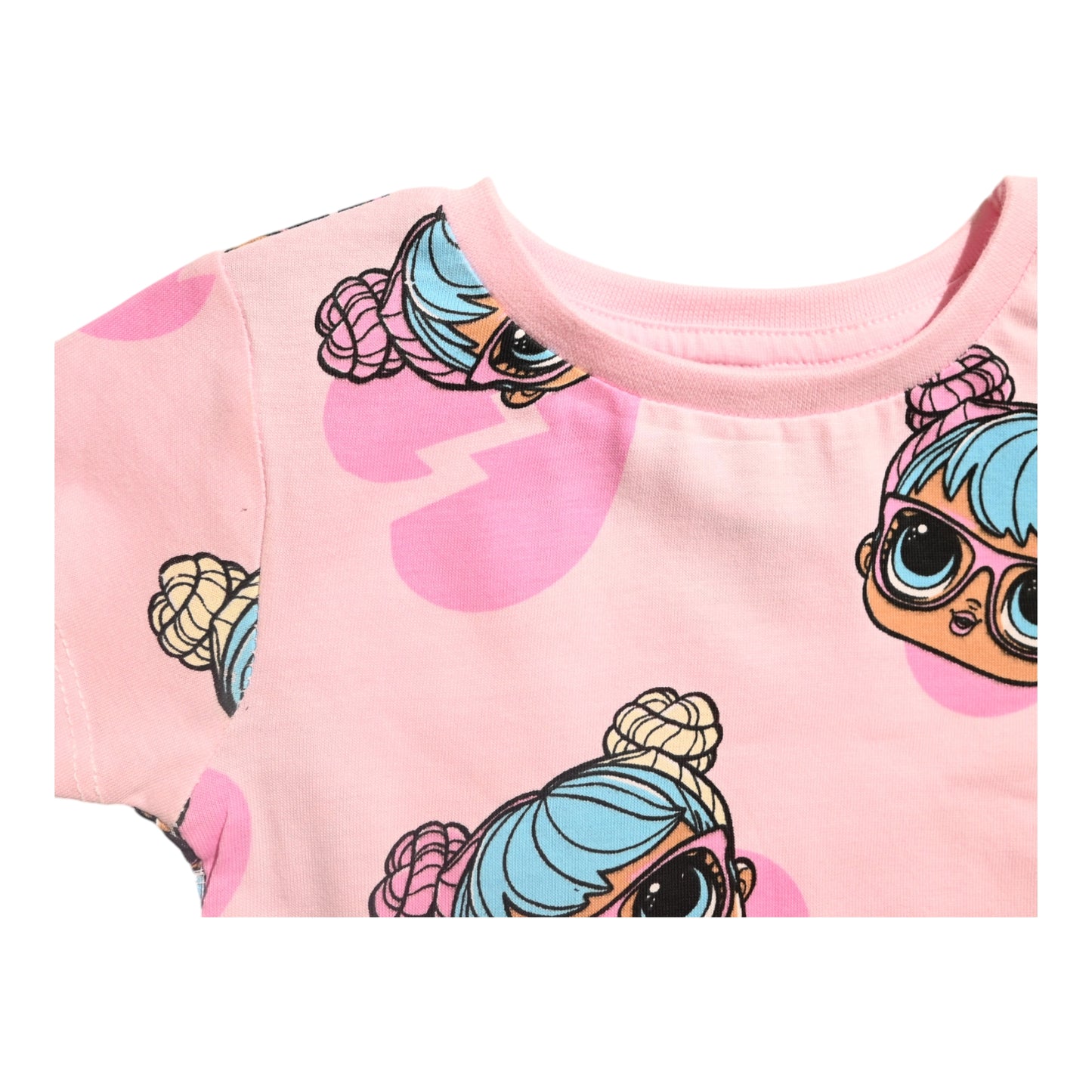 L.O.L. Surprise! Girls' Tutu Dress with AOP Design, Pink,
