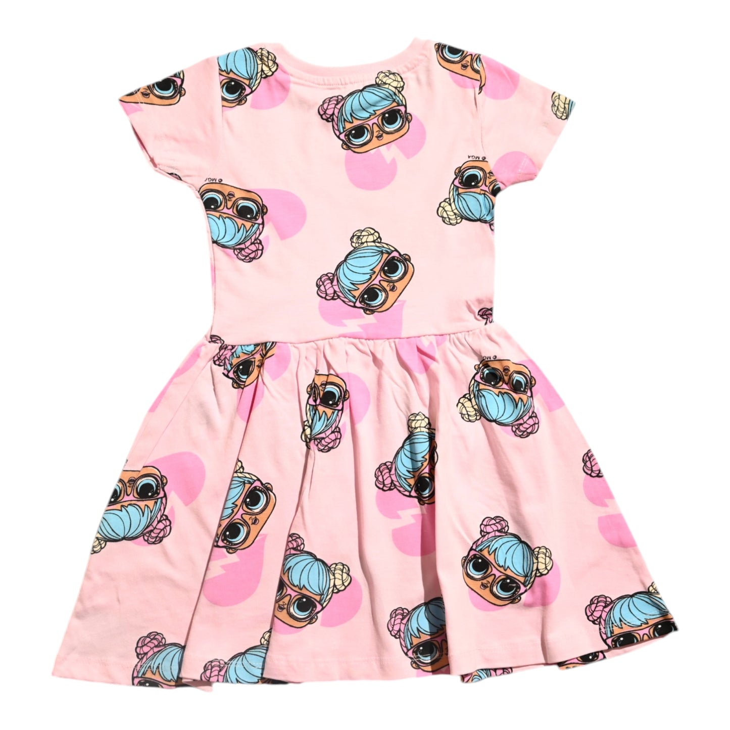 L.O.L. Surprise! Girls' Tutu Dress with AOP Design, Pink,