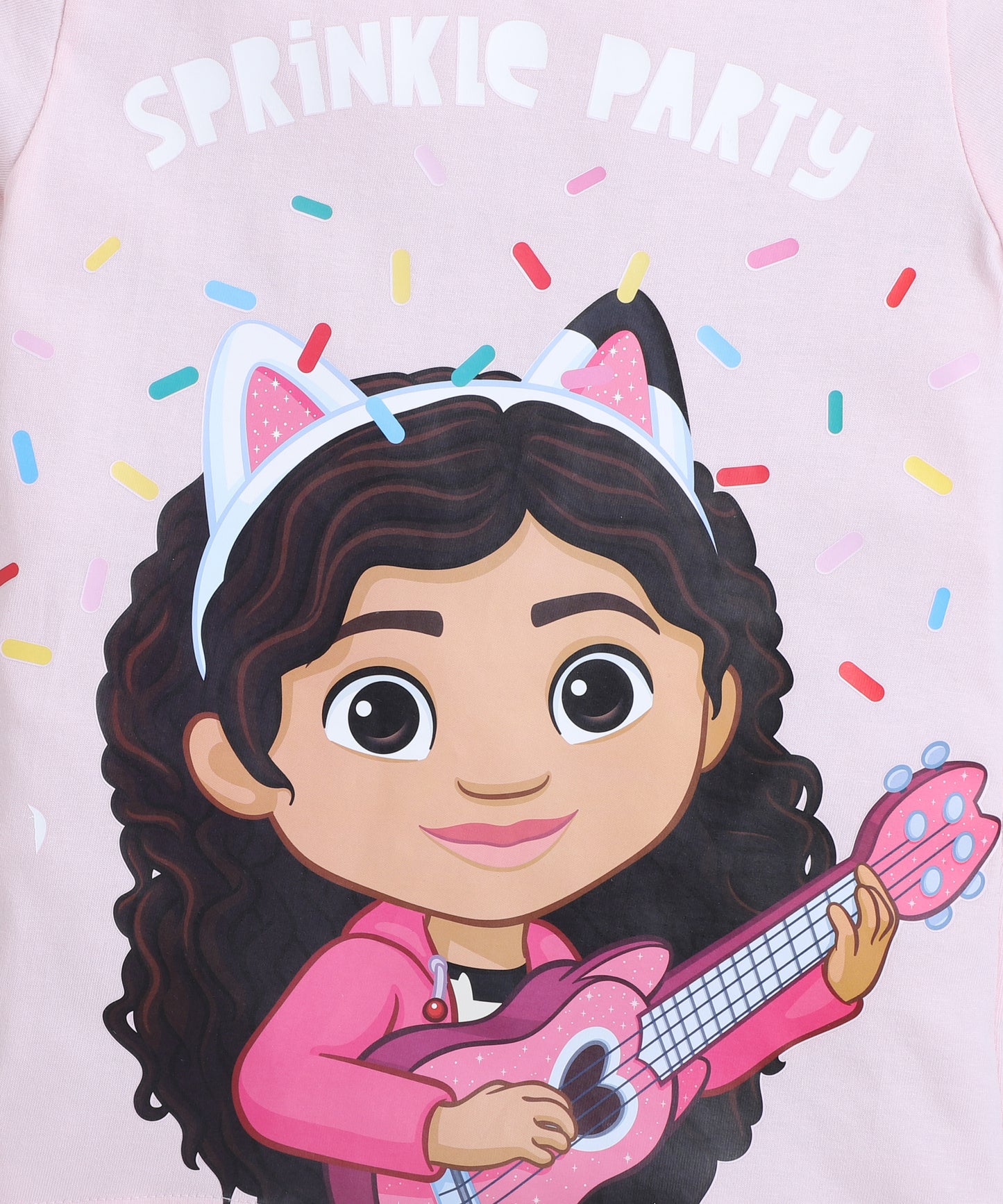 GABBY DOLLHOUSE - Girl's T-Shirt | TShirt | Short Sleeve Tshirt | Pink