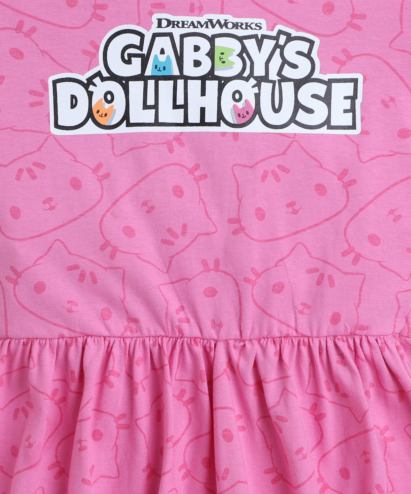 GABBY DOLLHOUSE - Girl's Jersey Dress | Girls Dress | Cotton | Gabby's