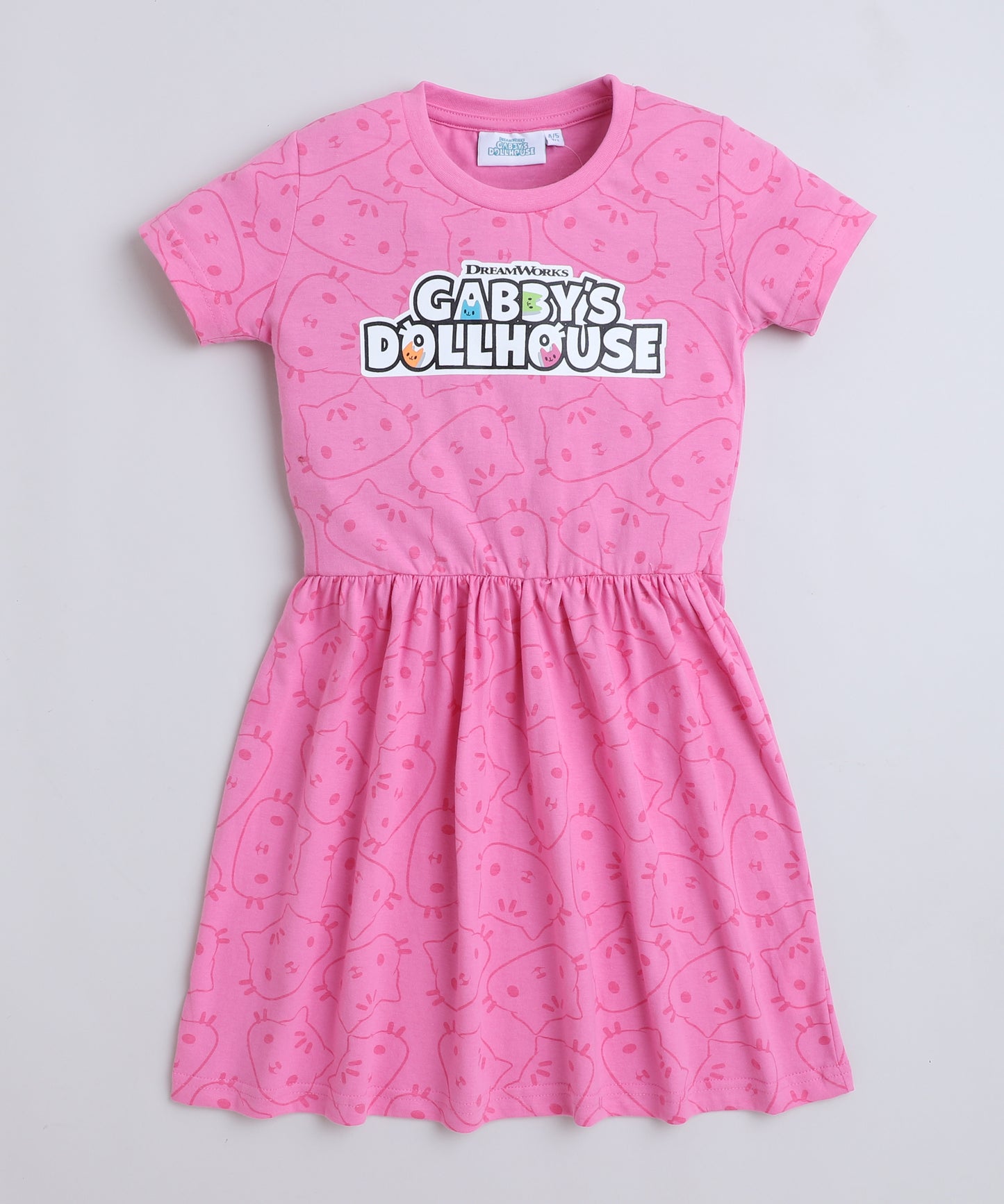 GABBY DOLLHOUSE - Girl's Jersey Dress | Girls Dress | Cotton | Gabby's