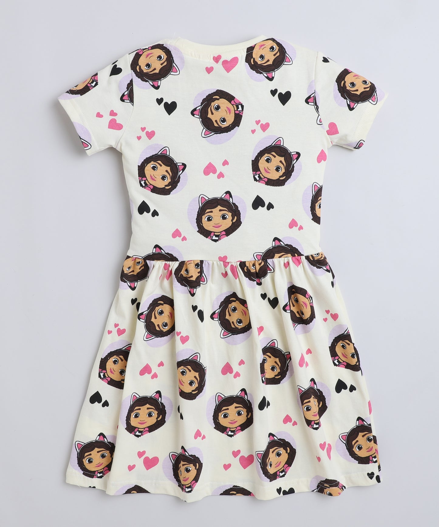 GABBY DOLLHOUSE - Girl's Jersey Dress | Girls Dress | Cotton | Gabby's