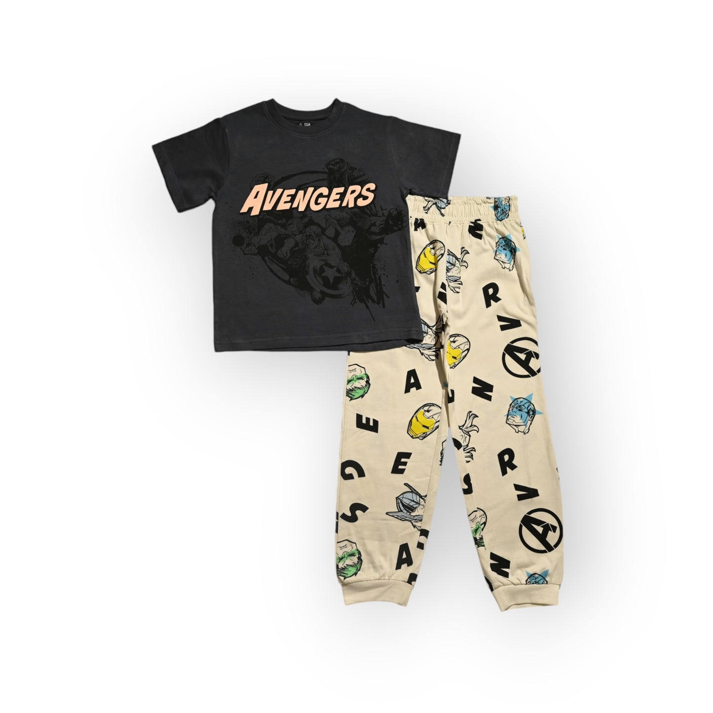 AVENGERS SHORT SLEEVE PAJAMA SET