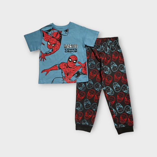 SPIDERMAN SHORT SLEEVE PAJAMA SET