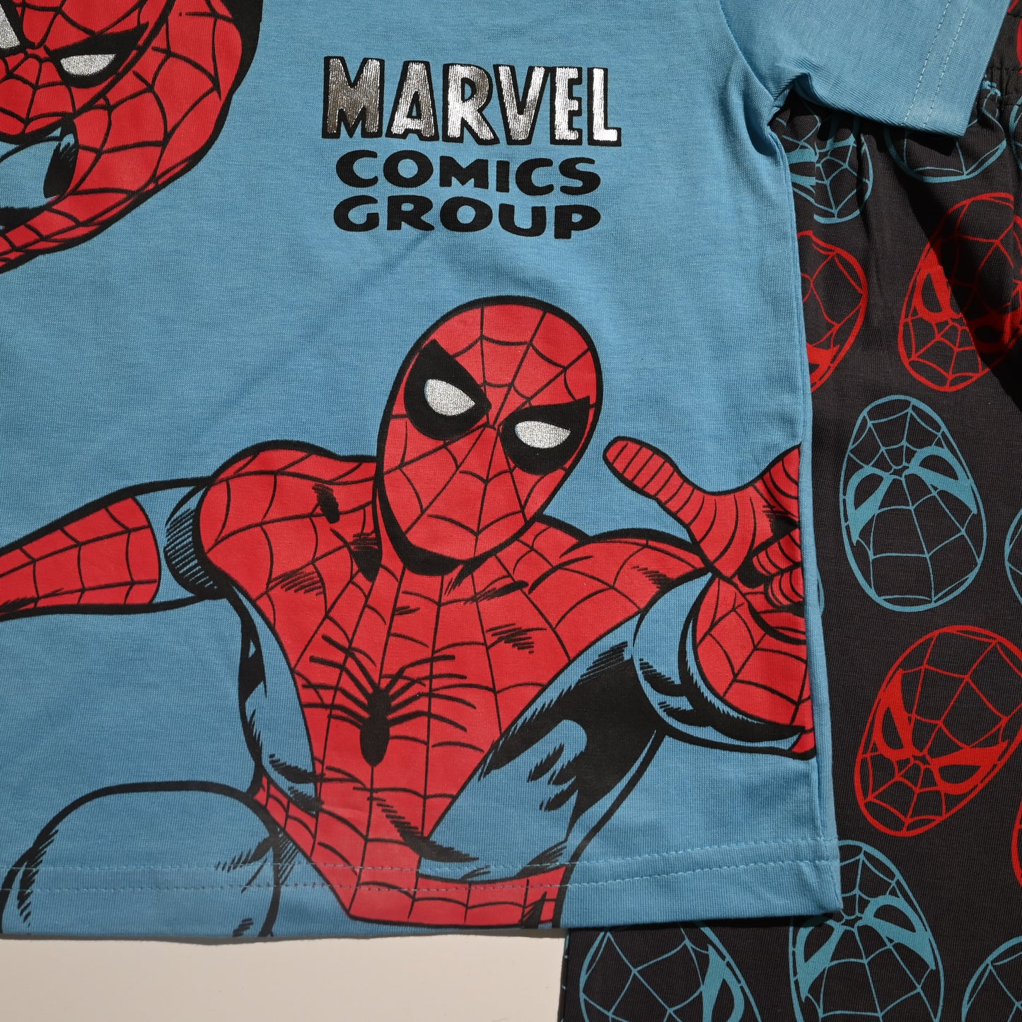 SPIDERMAN SHORT SLEEVE PAJAMA SET