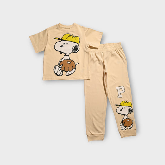 PEANUTS SHORT SLEEVE PAJAMA SET