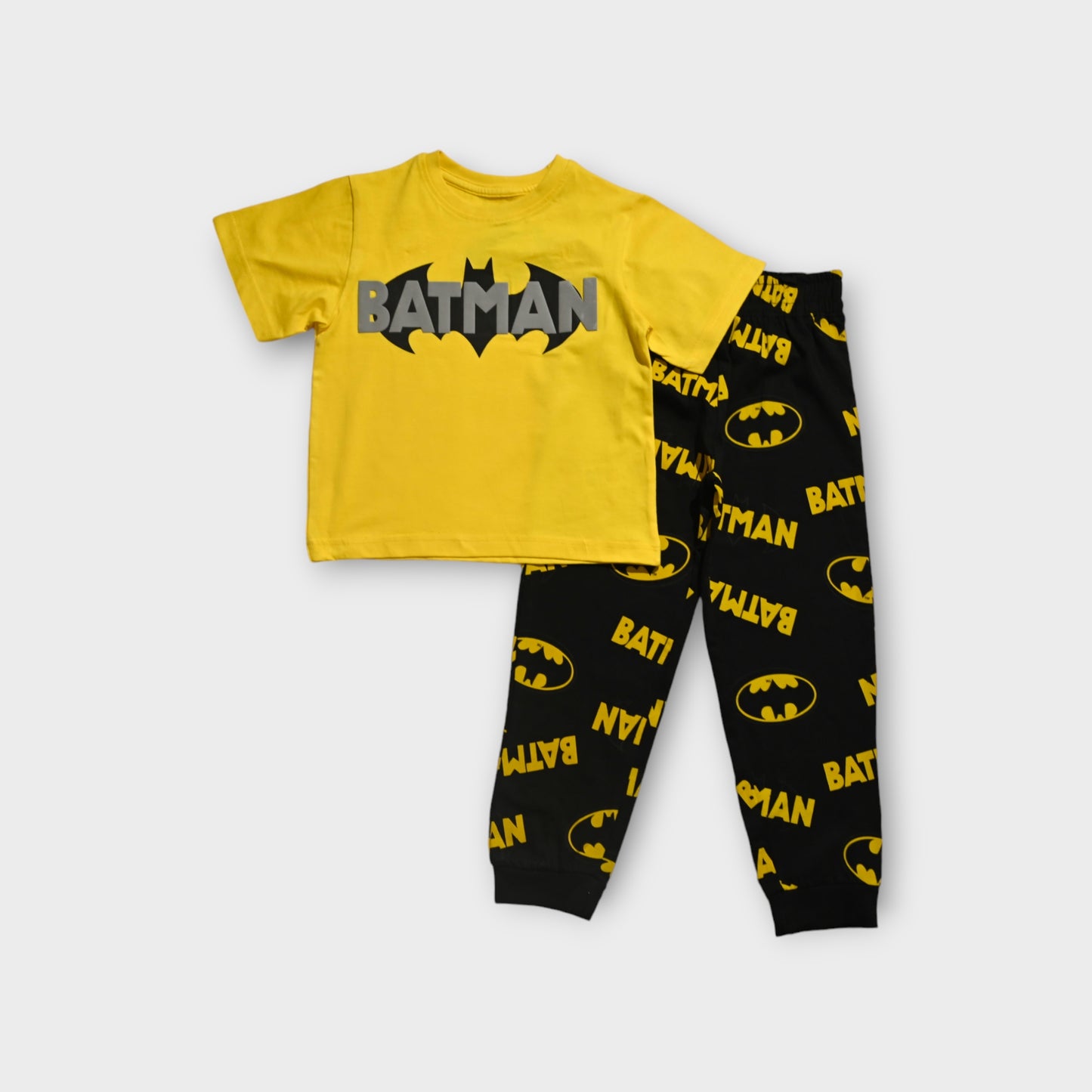 BATMAN SHORT SLEEVE PAJAMA SET
