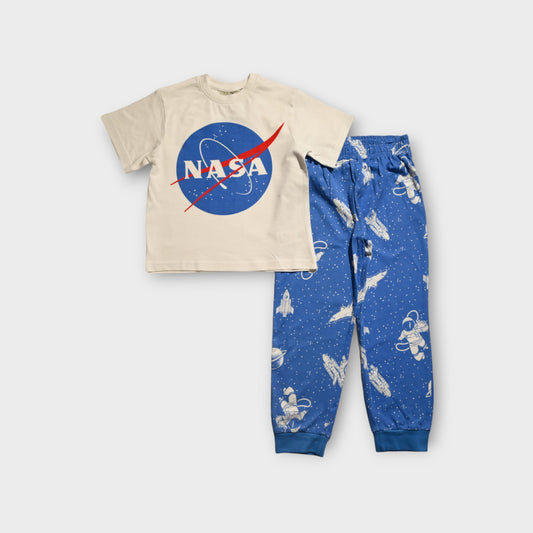 NASA SHORT SLEEVE PAJAMA SET