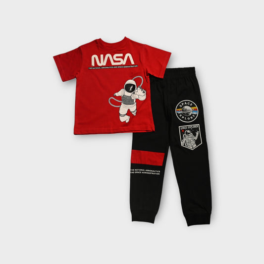 NASA SHORT SLEEVE PAJAMA SET