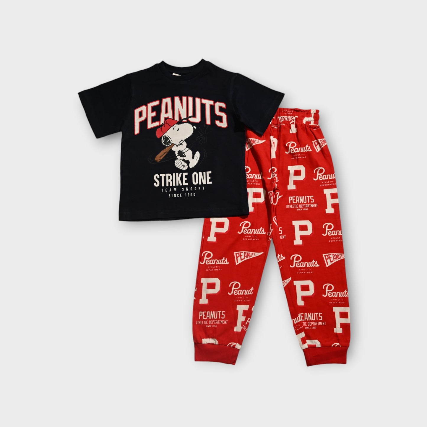 PEANUTS SHORT SLEEVE PAJAMA SET