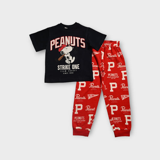 PEANUTS SHORT SLEEVE PAJAMA SET