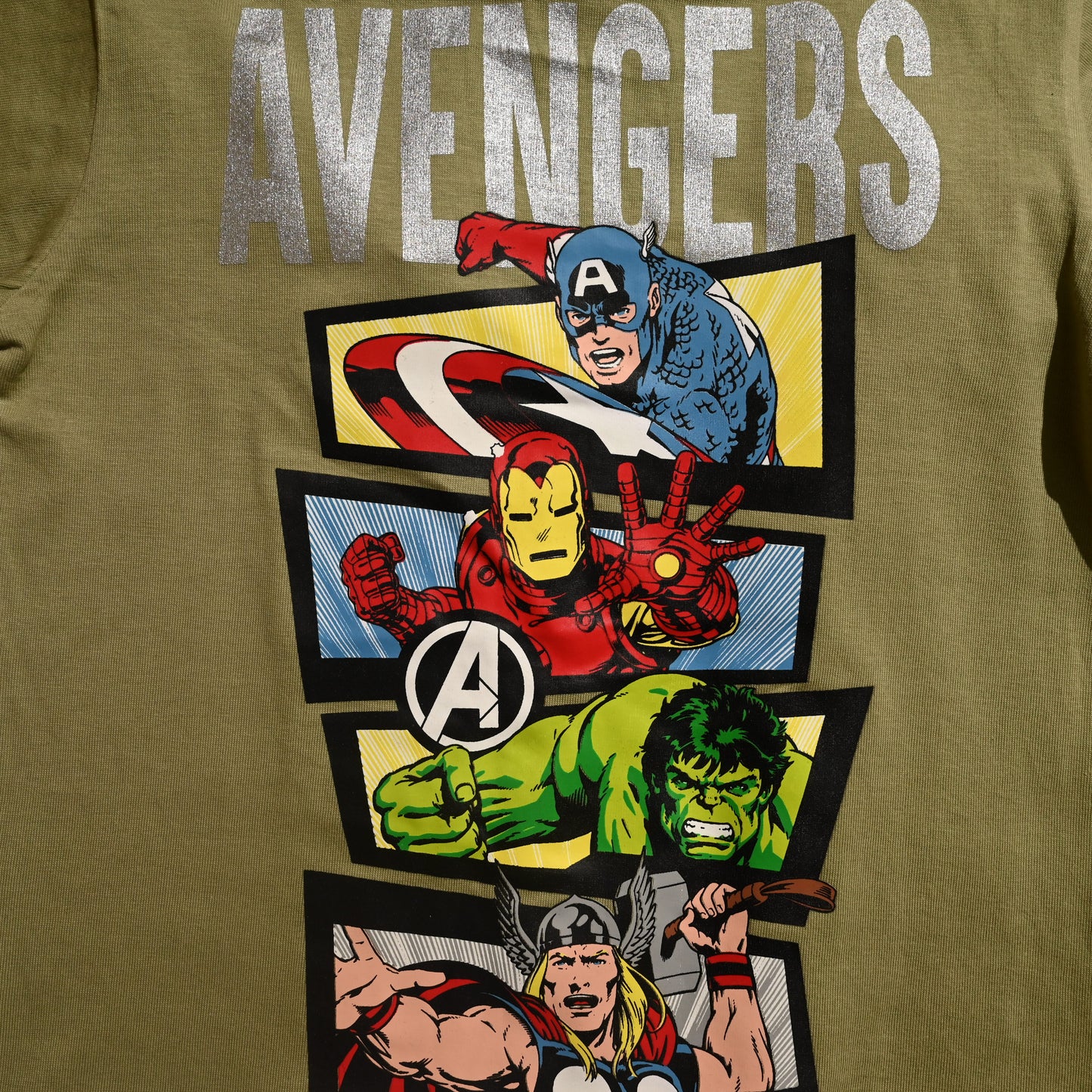 AVENGERS SHORT SLEEVE PAJAMA SET