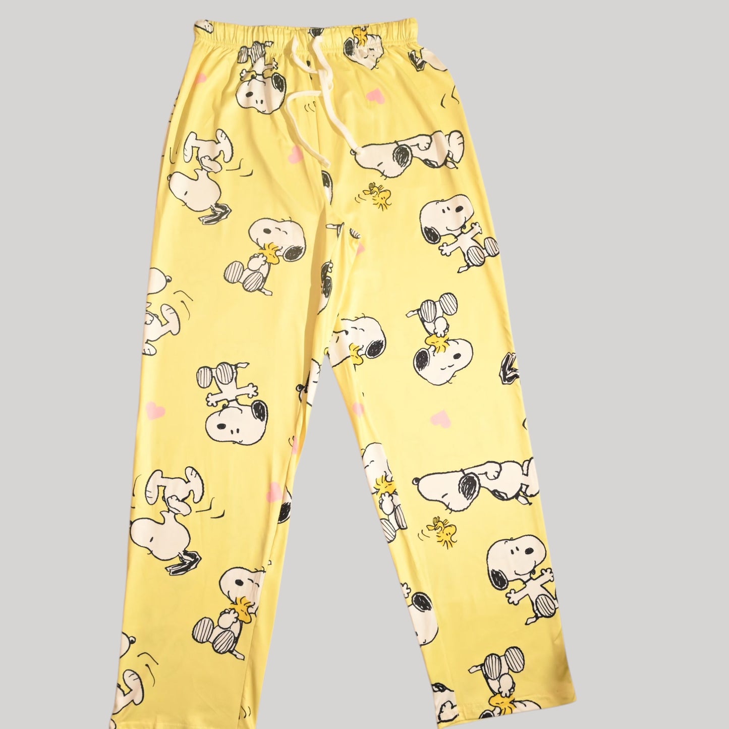 PEANUT WOMENS SHORT SLEEVE PAJAMA SETS , SILKY POLYESTER
