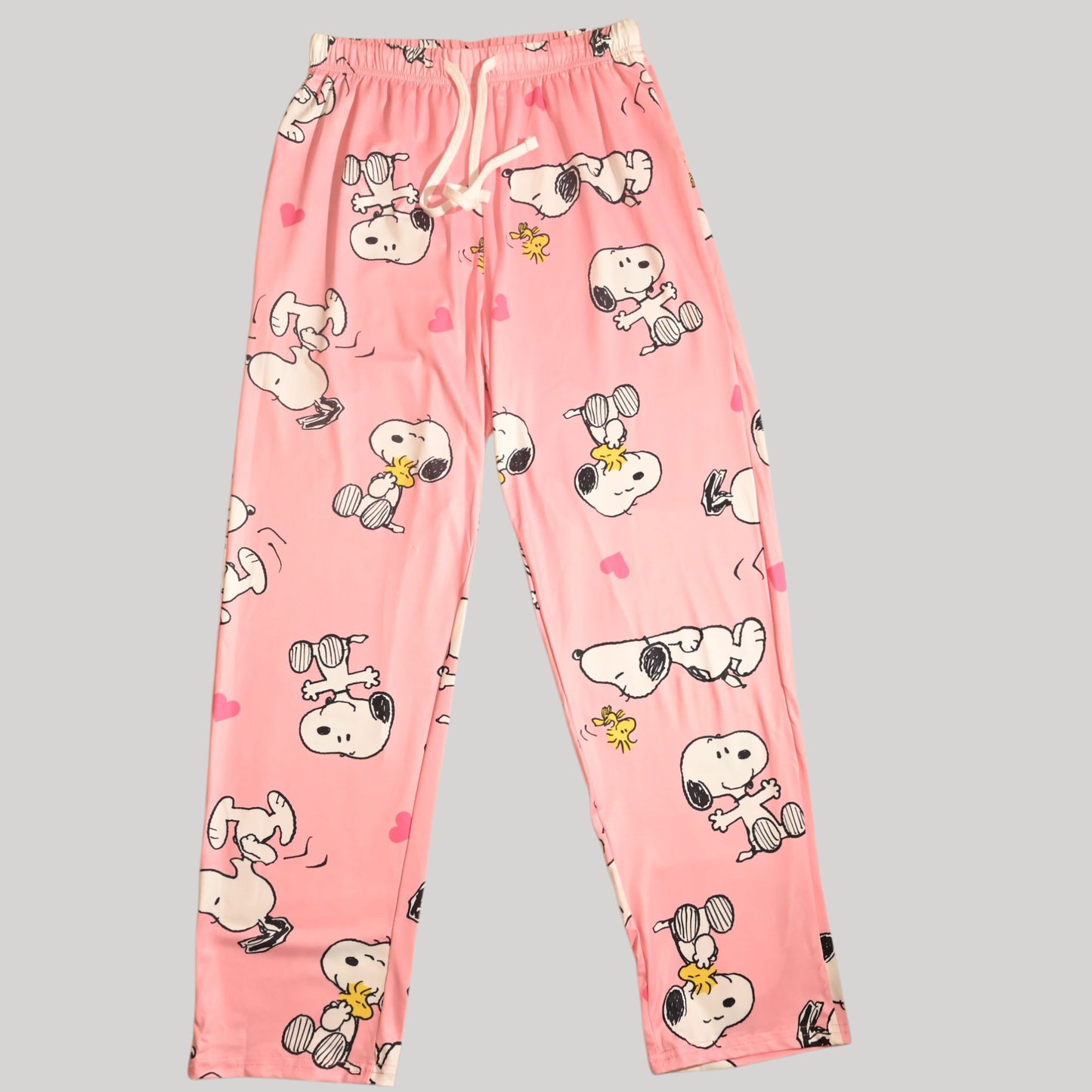 PEANUT WOMENS SHORT SLEEVE PAJAMA SETS , SILKY POLYESTER