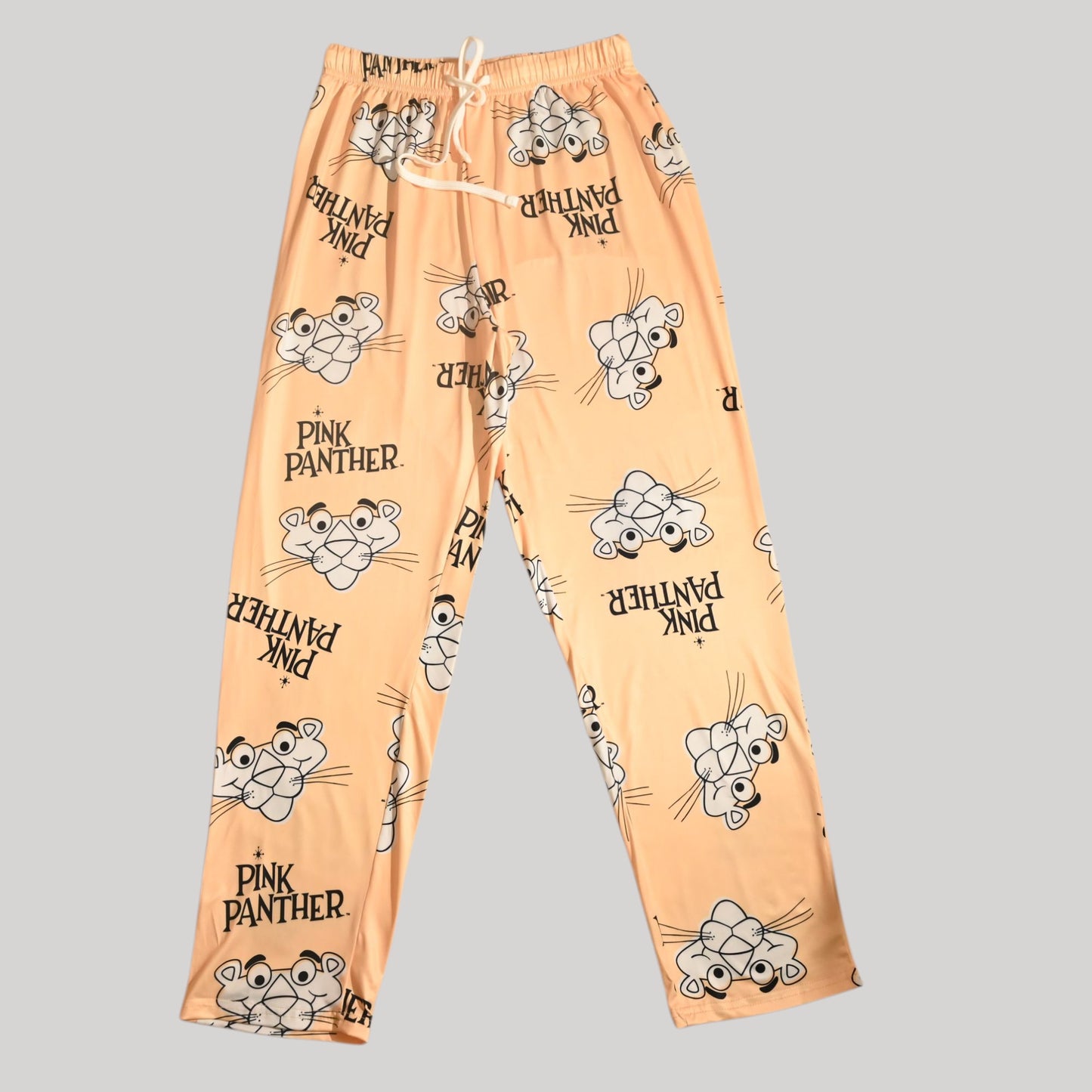 PINK PANTHER WOMENS SHORT SLEEVE PAJAMA SETS , SILKY POLYESTER