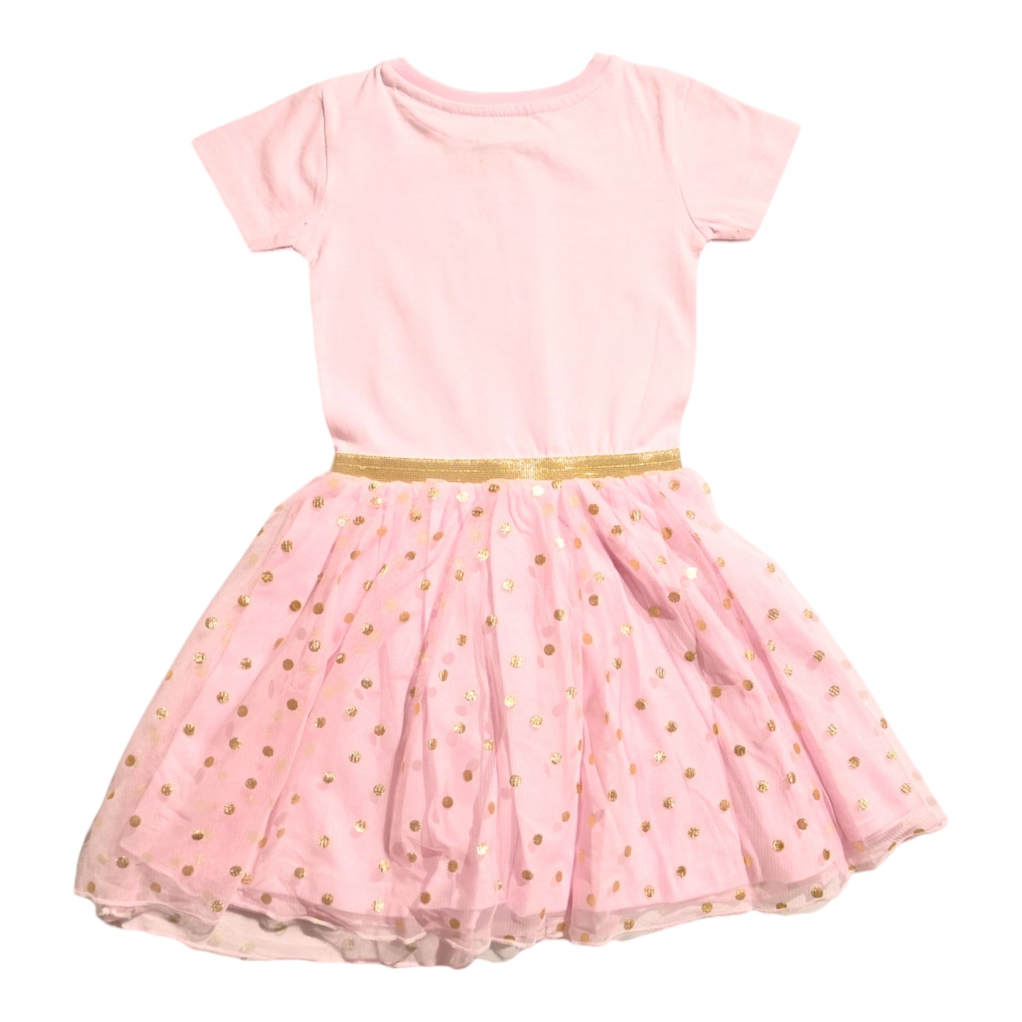Girls' Tulle Dress with Garfield Graphic, Pink