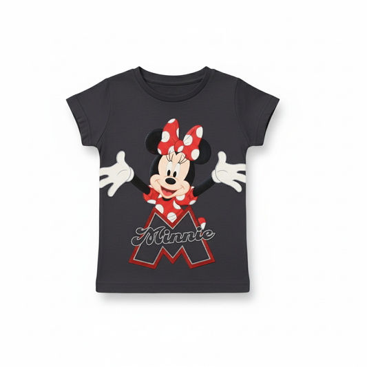MINNIE MOUSE | GIRL'S T-SHIRT | 100% COTTON
