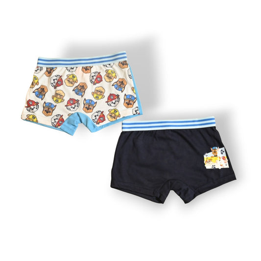 PAW PATROL 2PCS BOYS BOXER , 65%polyester,35%cotton