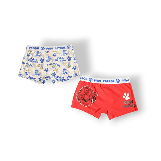 PAW PATROL 2PCS BOYS BOXER , 65%polyester,35%cotton