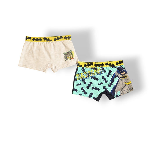 BATMAN 2PCS BOYS BOXER , 65%polyester,35%cotton