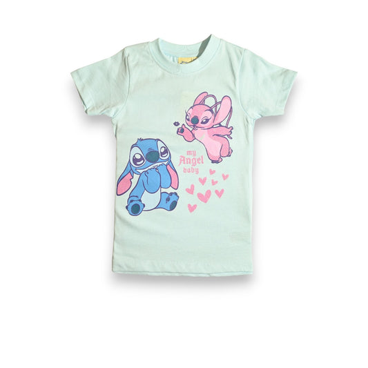 LILO & STITCH GIRLS SHORT SLEEVE T-SHIRT