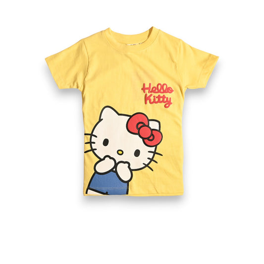 HELLO KITTY  GIRLS SHORT SLEEVE T-SHIRT