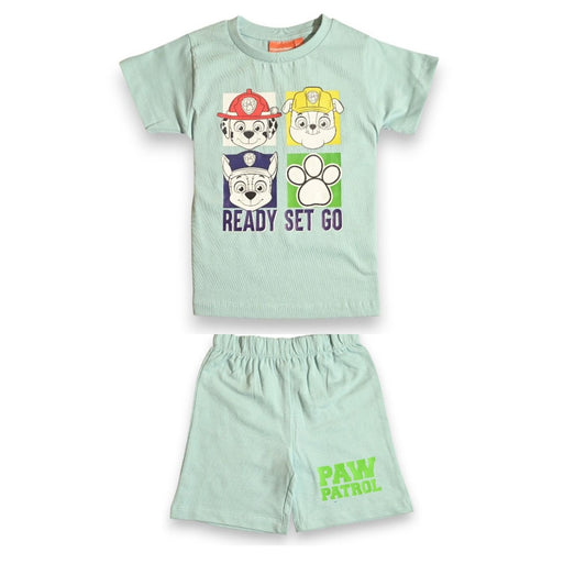 PAW PATROL BOYS T-SHIRT & SHORT SET‬