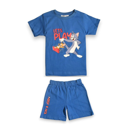 Tom And Jerry BOYS T-SHIRT & SHORT SET‬