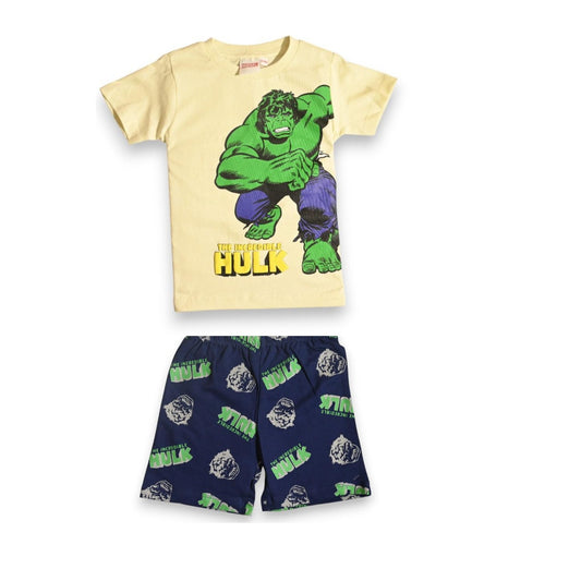 HULK BOYS T-SHIRT & SHORT SET‬