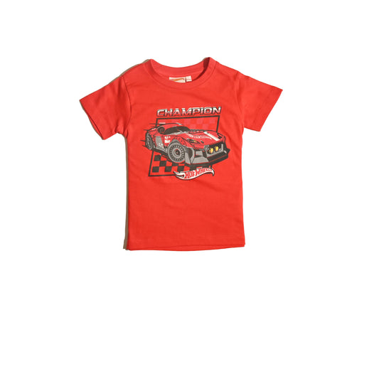 HOT WHEELS BOYS SHORT SLEEVE T-SHIRT