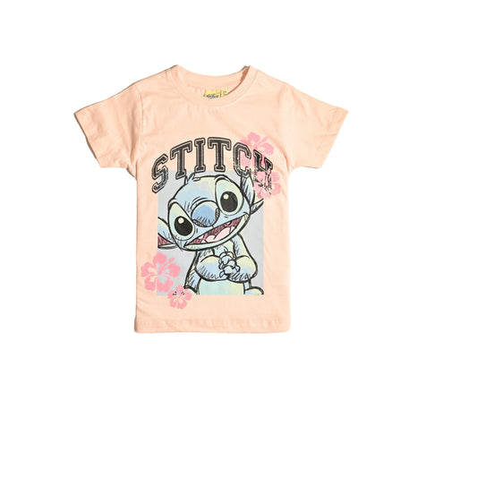 LILO & STITCH GIRLS SHORT SLEEVE T-SHIRT