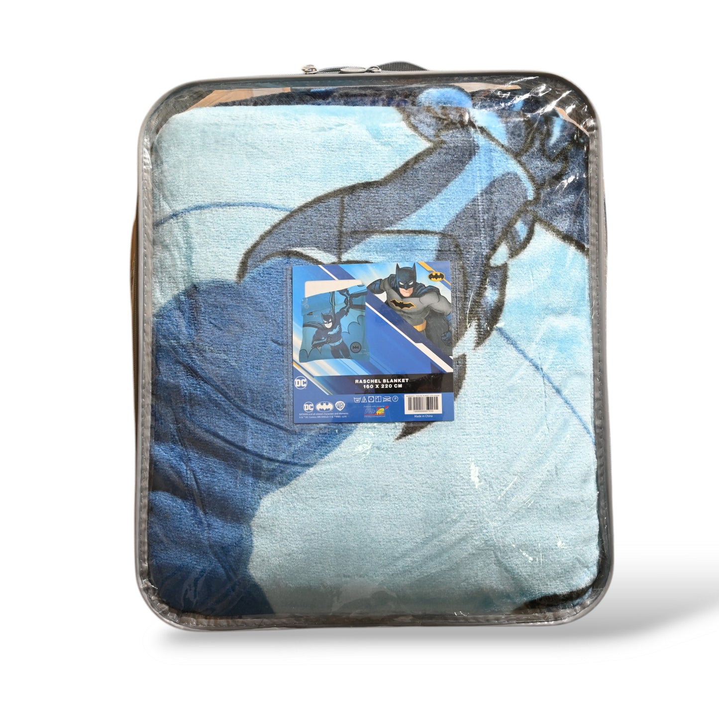 Batman Raschel Blanket - 160 x 220 cm, 100% Polyester