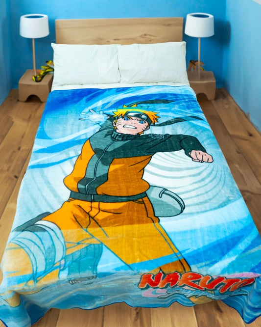Naruto Raschel Blanket - 160 x 220 cm, 100% Polyester