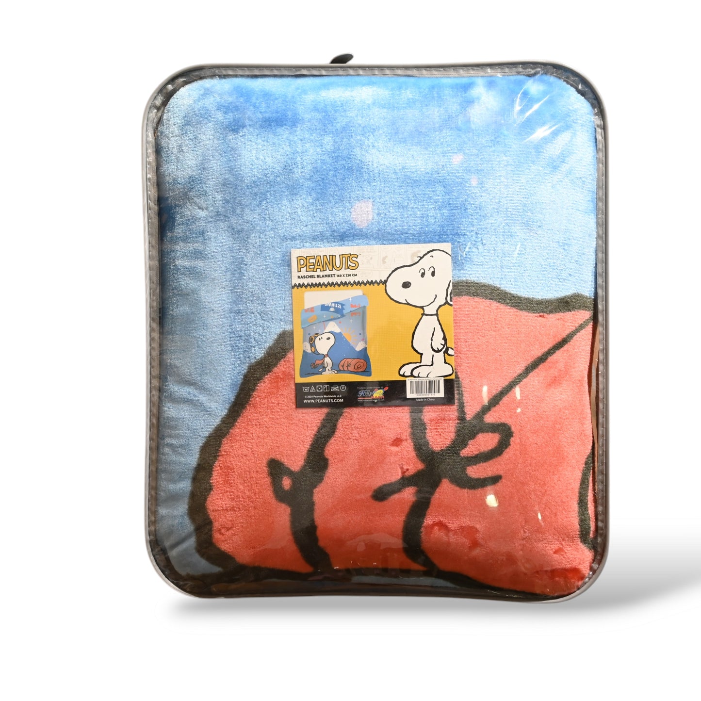 Peanut Raschel Blanket - 160 x 220 cm, 100% Polyester