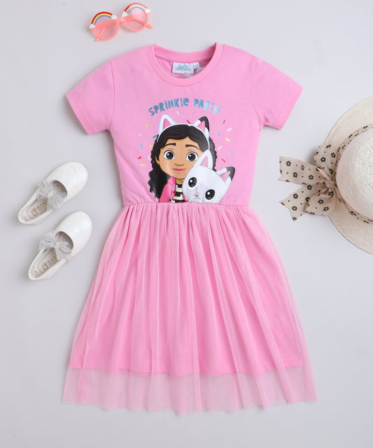 GABBY DOLLHOUSE -  Girl's Tulle Dress | Girls Dress | Cotton | Gabby's