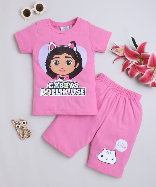 GABBY DOLLHOUSE -  Girl's Short Sleeve & Short Set | Girls Coord Sets | Gabby's
