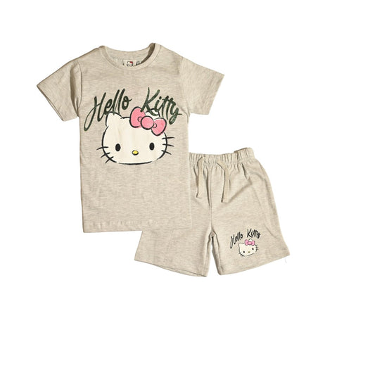 HELLO KITTY GIRLS T-SHIRT & SHORT SET‬