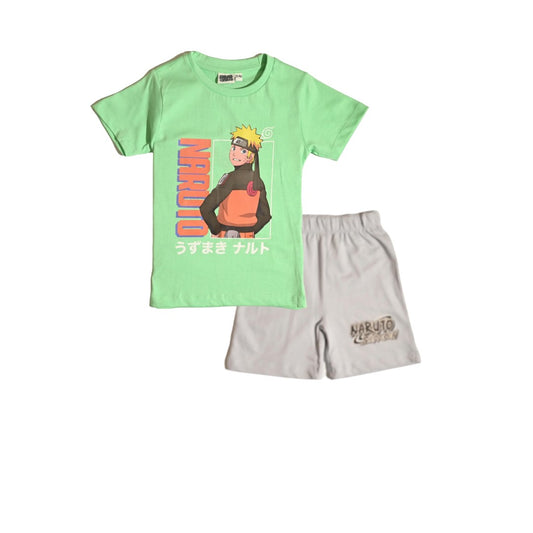 NARUTO BOYS T-SHIRT & SHORT SET‬
